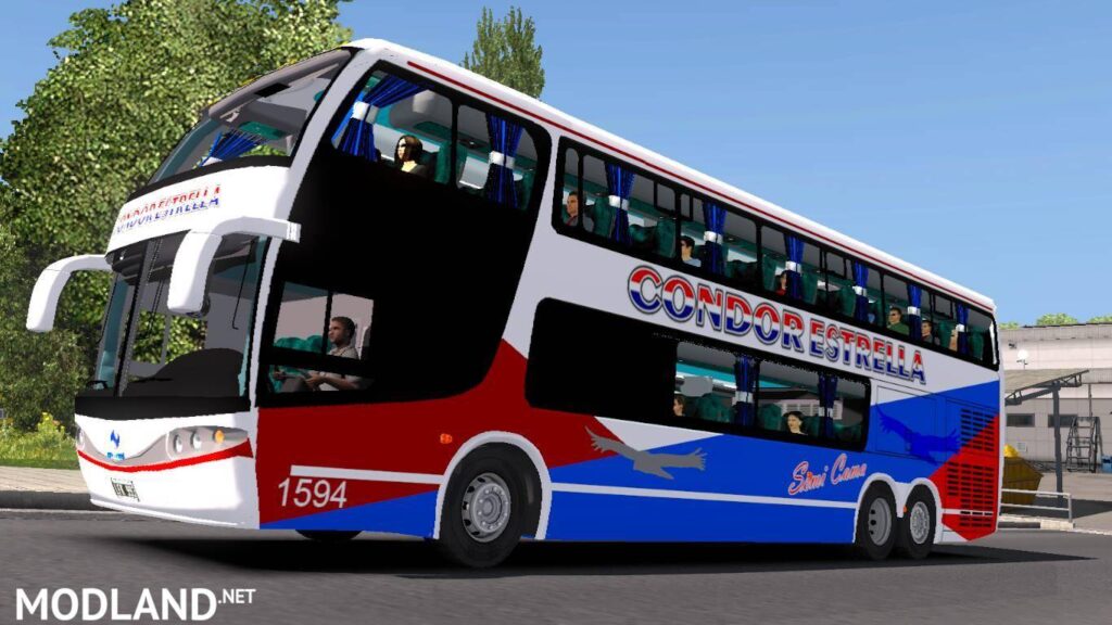 Scania Bus Panoromica 6x2 Bus Mod Ets2 Download v1.30