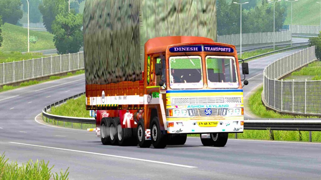 Ashok Leyland Lorry Mod 16 wheel Ets2 v1.30