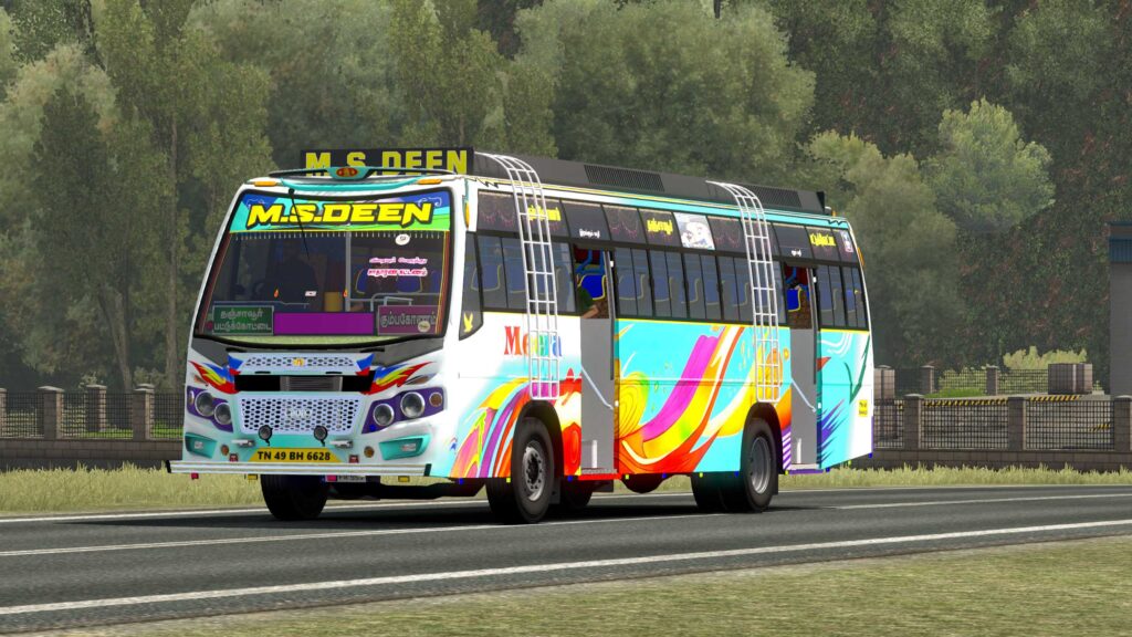 M.S.Deen Bus Skin Gemini coach Download Ets2 Game