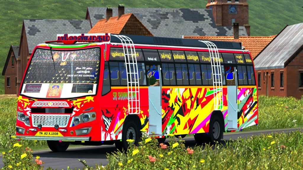 Shanmuga Bus Skin Download Gemini coach Ets2